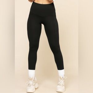 PopFlex Black 23” Inseam Supersculpt Leggings